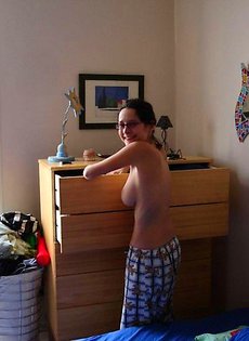 Сиськи по домашнему