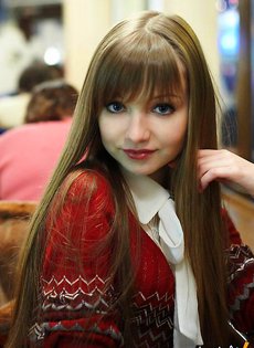 Вика в своём естественном виде