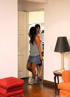 Трахнул трансвестита в жопу