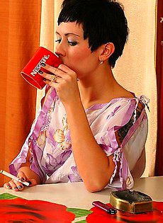 Понравился кунилингус через тонкие колготки